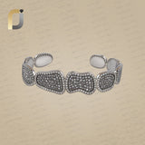 Black, Champagne Diamond 925 Silver Designer Bracelet Jewelry