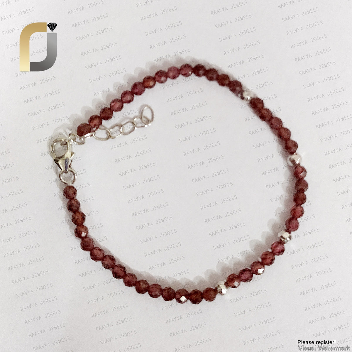 Multi Gemstone Beaded 14k Gold Bracelet Jewelry
