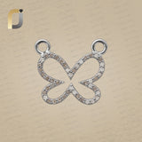 925 Silver Diamond Finding for Necklace and Pendant