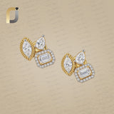 Lab Grown Diamond Solid 14k Yellow Gold Stud Earrings