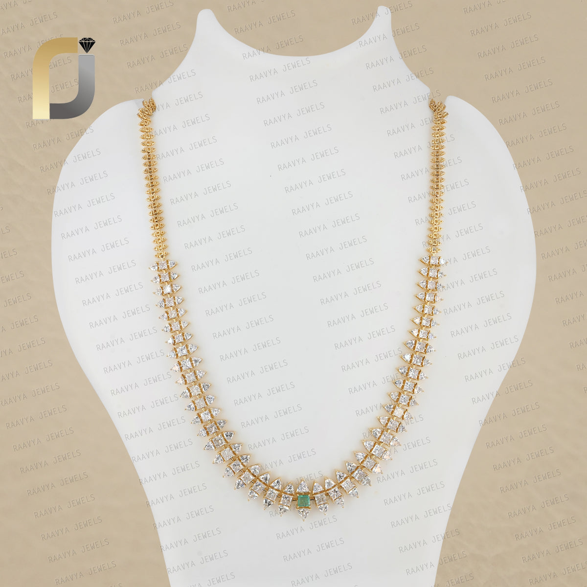 Natural Diamond Necklace Solid 14k Gold Necklace Lab Grown Diamond Jewelry