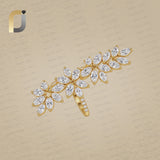 14k Yellow Gold Cocktail Ring Lab Grown Diamond Jewelry Gift For Her