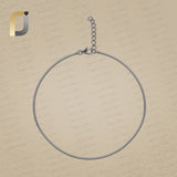 925 Oxidized Silver Chokar Necklace Jewelry