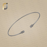 925 Silver Oxidized Collar Necklace Jewelry