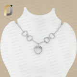 Diamond Clasp Finding 925 Silver Chain Necklace Jewelry