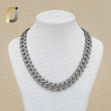 Champagne Diamond Link Chain Necklace Hip Hop Jewelry